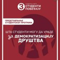 Tribina Studentske liste u Rači: „Šta će studenti uraditi za demokratizaciju društva?”