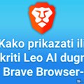 Kako prikazati ili sakriti Leo AI dugme u Brave Browser-u