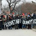 Sa protesta u Subotici poručeno: Propuštene lekcije se mogu nadoknaditi, propušten život ne može (FOTO)