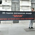 Omladina Novog DSS pokušala da preda protestno pismo ambasadi Hrvatske