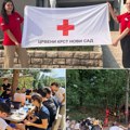 Volonteri Crvenog krsta Novog Sada u avgustovskoj misiji podučavanja omladine Kroz igru i zabavu učilo se i o ozbiljnim temama…