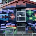 Mural inspirisan pirotskim ćilimom oslikan u Japanu