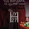 Veče folklora „Od Vardara pa do Triglava“ u subotu u Niškoj Banji