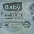 Ove vlažne maramice za bebe sadrže opasnu bakteriju, mogu izazvati infekciju ili iritaciju: RAPEX upozorava