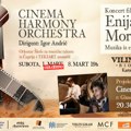 CinemaHarmony: Koncert filmske muzike Enija Morikonea i projekcija filma „Cinema Paradiso“ u bioskopu Vilin Grad odloženi…