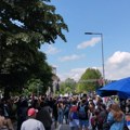 U Loznici studentski protest "Marš na Drinu", maratonci nastavljaju put ka Briselu