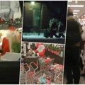 Deda Mrazovi i vilenjaci opljačkali prodavnicu, pa hranu podelili siromašnima! Maskirani razbojnici u stilu Robina Huda: "Glad…