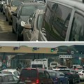 (Foto, video) naši novinari u koloni na na graničnom prelazu Reske-Horgoš: Rade samo tri trake od osam, graničari prilaze…