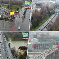 Na Gazeli i Autokomandi gužva pred vikend: Pogledajte kakvo je stanje na ulicama Beograda (foto)