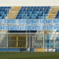 Pazarci razvili transparent pred utakmicu sa Partizanom, moćna poruka zbog suspenzije