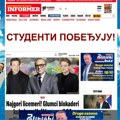 Akcija „Meduza“: „Studenti pobeđuju“ osvanulo na tabloidima