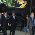 Lideri tri opozicione stranke u Prištini sa Lajčakom i Eskobarom