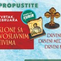 Ne propustite u četvrtak, 8. Februara, poklone s pravoslavnim motivima!