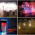 Спектакуларан ватромет у Београду! 500 дронова исписало "Живела Србија" (фото)
