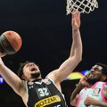 Košarkaši Partizana pobedili Megu u prvoj utakmici polufinala plej-ofa, Trifunović vodio crno-bele do vođstva u seriji