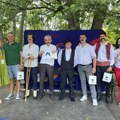 Stevan Vidović - Brica iz Golubinaca pobednik takmičenja "Brkovi po Vuku" održanog u Tršiću