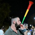 Studenti u blokadi okupili se ispred VZŠ u Zemunu
