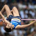 Ангелина Топић у финалу скока увис на Светском првенству
