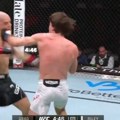 Debitovao u UFC-u, pa brutalno nokautirao rivala i oduševio veliku zvezdu