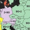 Pojavila se nova karta Evrope zbog koje se svi smeju: Evo zašto preko Srbije piše 90+2 (mapa)
