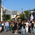 Studenti i građani u Nišu protestom zatražili vraćanje tri departmana Filozofskom fakultetu