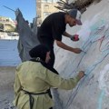 Umetnici u Gazi oslikali mural sa likom američkog repera Maklemora