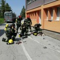 U Kragujevcu izvedena vežba gašenja požara na industrijskom objektu
