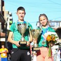 Nikola Mijailović i Lenka Nikolić pobednici trećeg Pazarskog polumaratona