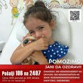 Borba za život male Jane iz Niša. Na rođenju imala težinu od 2.750 gr, od kojih je 450 gr zauzimao tumor u predelu kičme