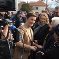 Ana Brnabić se zahvalila građanima na podršci