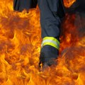 Požar u centru Beograda, šestoro migranata teško povređeno