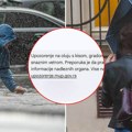 Zašto svi građani nisu dobili sms upozorenje na nevreme? Iz Sektora za vanredne situacije otkrili o čemu se radi