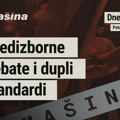Mašina DNEVNIK, 25.9. – Predizborne debate i dupli standardi