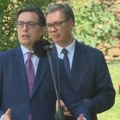 Predsednici Severne Makedonije i Srbije obišli manastir Prohor Pčinjski: Vučić kaže da Pendarovski bira reči, dok je on…