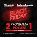2 Programa po ceni 1: Velika Black Friday akcija na ITAcademy i BusinessAcademy