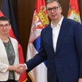 Vučić sa Anke Konrad: Zahvalio sam Nemačkoj na podršci našem EU putu i investicijama u našoj zemlji FOTO