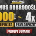 Dobrodošlica koja se ne zaboravlja - Do 3000 dinara bez depozita i 300% bonusa