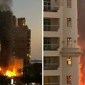 Novi snimci iz Dubaija: Iran pogodio centar grada, gori luksuzan hotel, eksplozije neprestano odjekuju