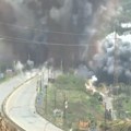 Погледајте како је Израел дигао у ваздух кључан мост! Страшна експлозија важног прелаза који одваја Либан! (видео)