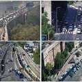 Тотални колапс на Аутокоманди и код Храма Светог Саве: Нико се не помера, путници излазе из возила и пешаче (видео)