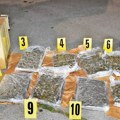Uhapšen muškarac sa 15 kilograma marihuane