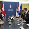 Đurić sa britanskim ambasadorom o saradnji, Kosovu i odnosima sa drugim zemljama