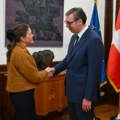 Vučić nakon sastanka sa Bjere: Posvećeni smo ostvarenju cilja - članstva u EU FOTO