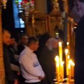 Vučić prisustvovao božićnoj liturgiji u manastiru Hilandar (video)