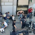 Strašna nesreća u centru Beograda: Auto pokosio dva motocikla, tri osobe povređene (foto)