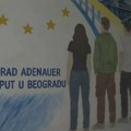 Мурал посвећен Конраду Аденауеру у центру Београда (ВИДЕО)