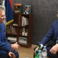 Razgovor o planovima za budućnost, rudarstvu i mineralima: Predsednik Vučić se sastao sa Šefčovičem u Briselu (foto)