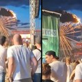 (Video) Jezivi prizori sa muzičkog festivala: Panoramski točak se zapalio usred vožnje, 30 ljudi završilo u bolnici: "Sve…