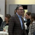 Vučić na svečanosti povodom završetka radova na hotelu The St. Regis u Kuli Beograd