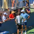 Novak Đoković zaustavio trening da se pozdravi sa jednom od najvećih legendi tenisa, ona je došla da ga gleda